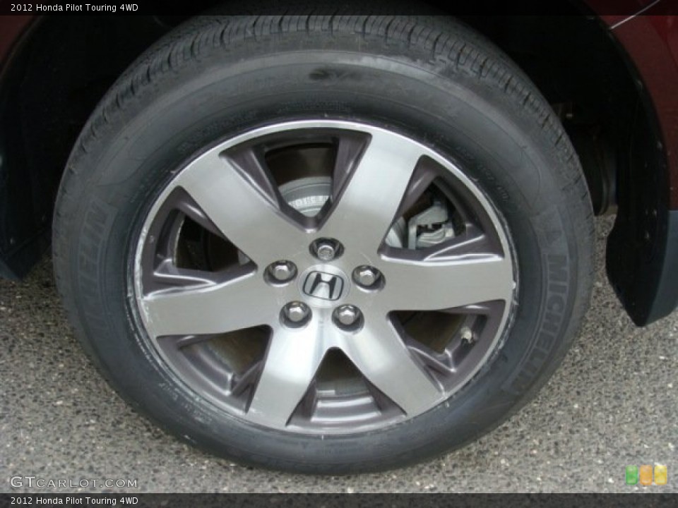 2012 Honda Pilot Touring 4WD Wheel and Tire Photo #77588287