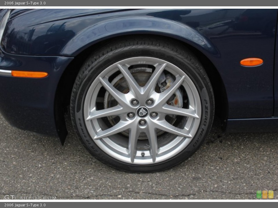 2006 Jaguar S-Type 3.0 Wheel and Tire Photo #77588682
