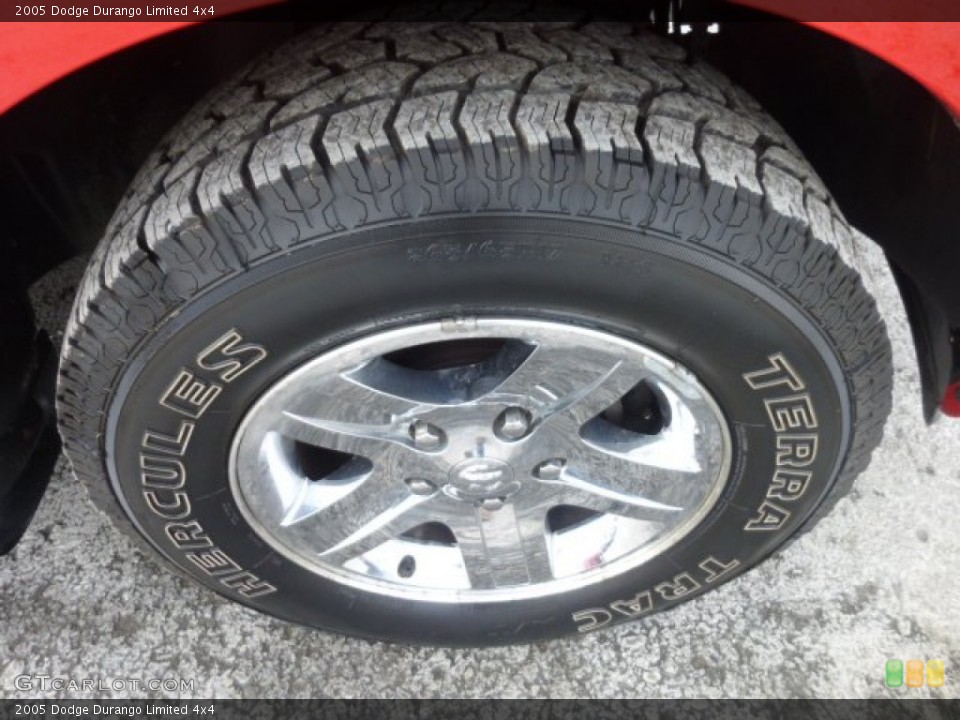 2005 Dodge Durango Limited 4x4 Wheel and Tire Photo #77589264