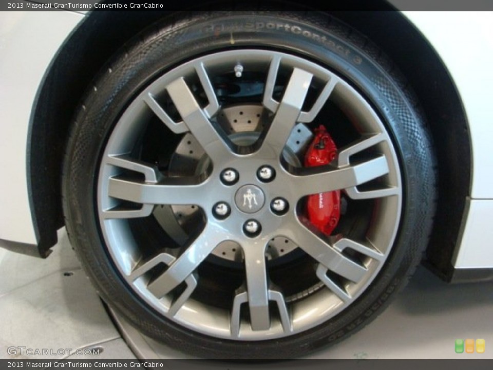 2013 Maserati GranTurismo Convertible GranCabrio Wheel and Tire Photo #77590369