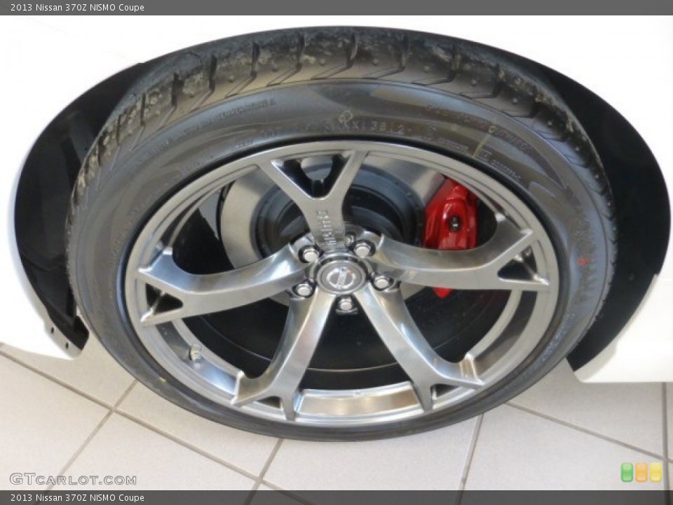 2013 Nissan 370Z NISMO Coupe Wheel and Tire Photo #77590416