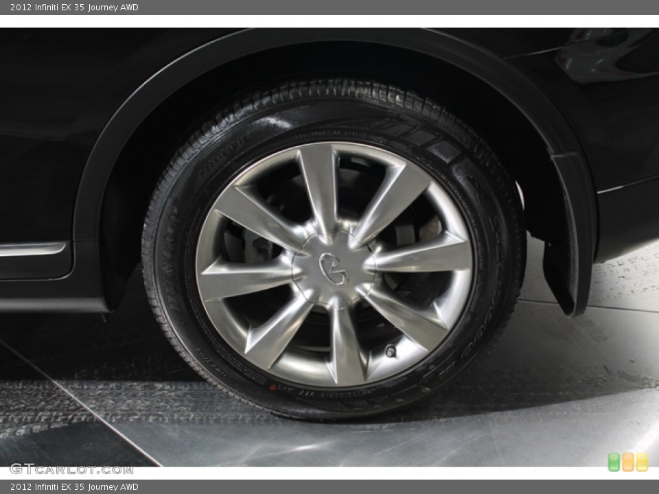 2012 Infiniti EX 35 Journey AWD Wheel and Tire Photo #77590458