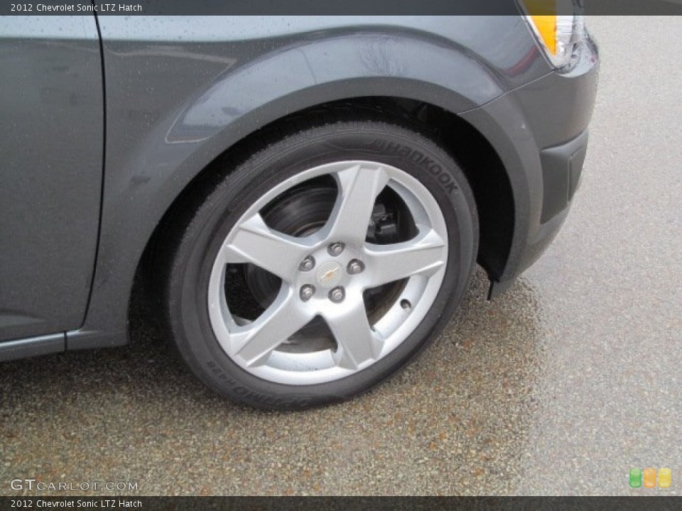 2012 Chevrolet Sonic LTZ Hatch Wheel and Tire Photo #77592753