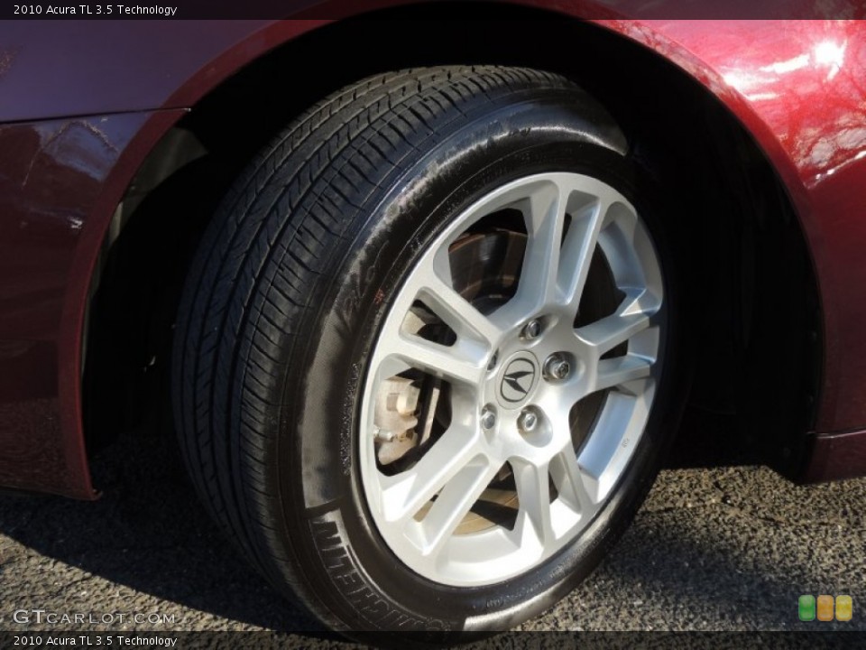 2010 Acura TL 3.5 Technology Wheel and Tire Photo #77593320