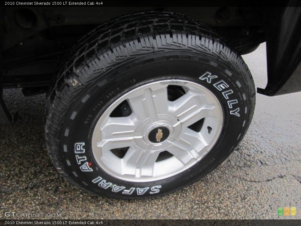 2010 Chevrolet Silverado 1500 LT Extended Cab 4x4 Wheel and Tire Photo #77596523