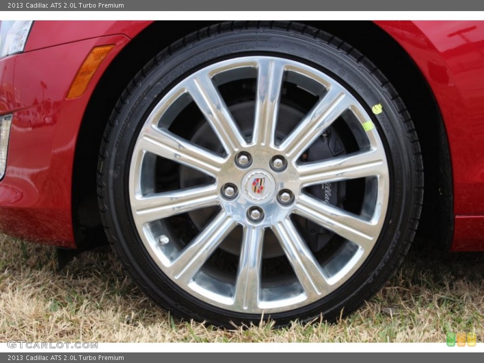 2013 Cadillac ATS 2.0L Turbo Premium Wheel and Tire Photo #77597053
