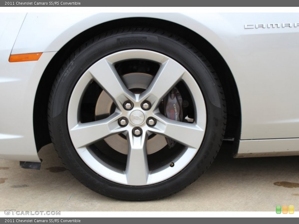 2011 Chevrolet Camaro SS/RS Convertible Wheel and Tire Photo #77599945