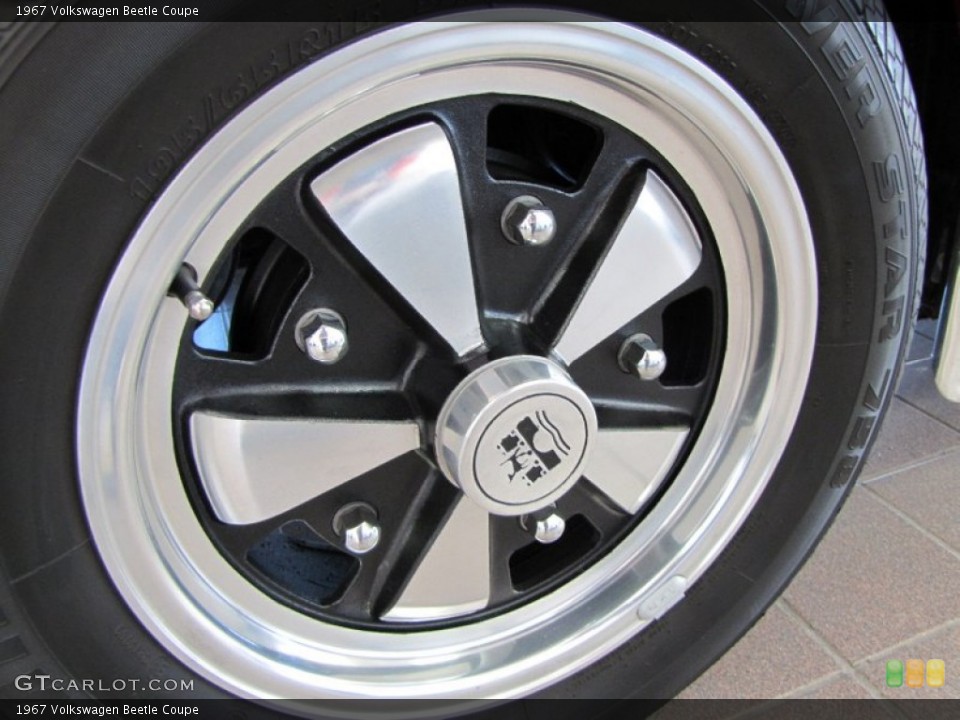 1967 Volkswagen Beetle Coupe Wheel and Tire Photo #77604150