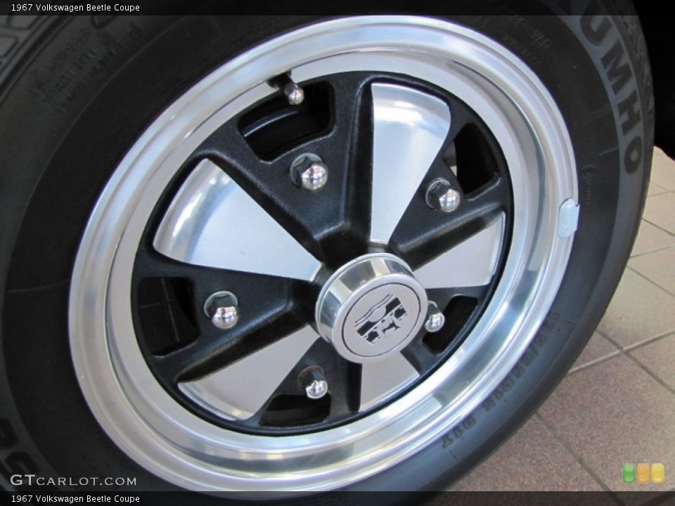 1967 Volkswagen Beetle Coupe Wheel and Tire Photo #77604217
