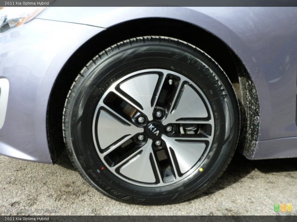 2011 Kia Optima Hybrid Wheel and Tire Photo #77606033