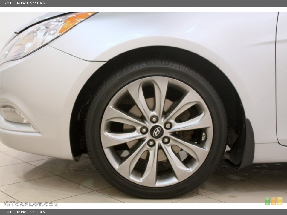2011 Hyundai Sonata SE Wheel and Tire Photo #77606184