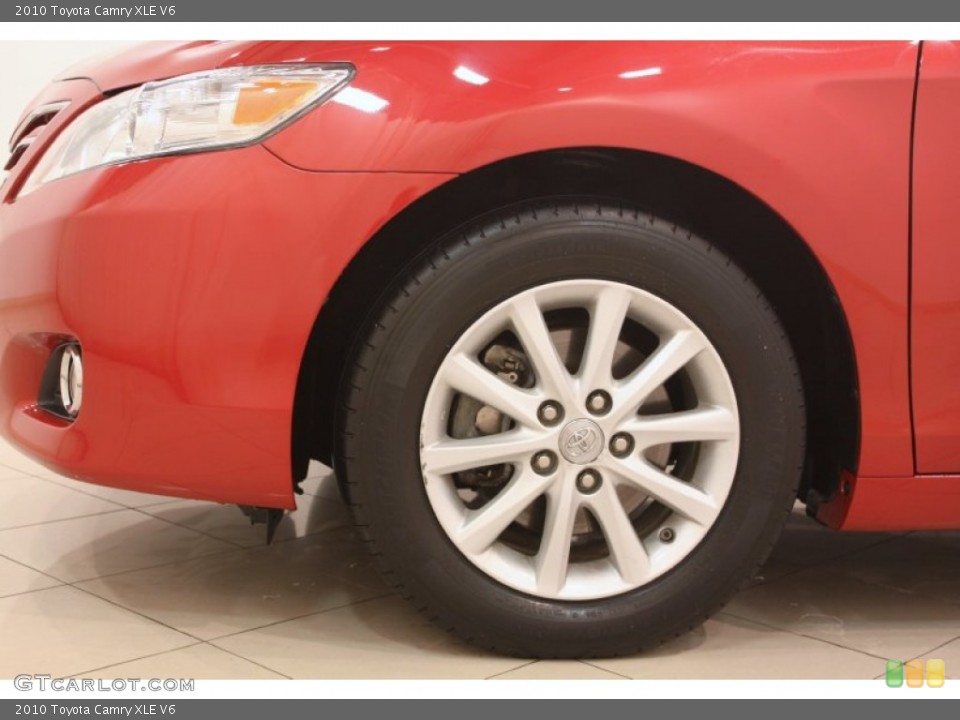 2010 Toyota Camry XLE V6 Wheel and Tire Photo #77606625