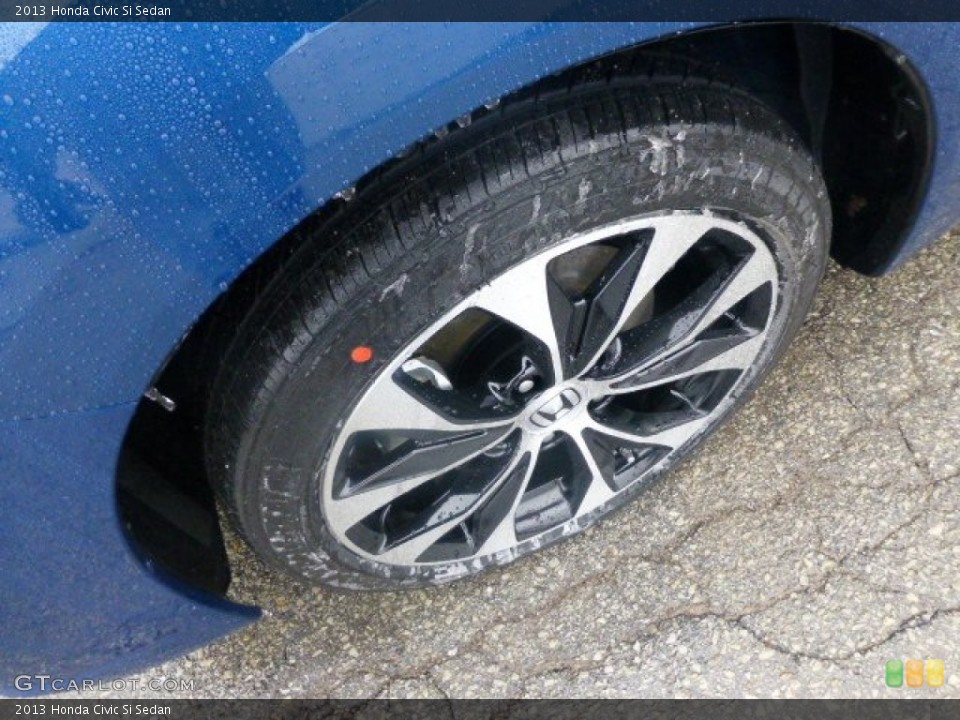 2013 Honda Civic Si Sedan Wheel and Tire Photo #77608043