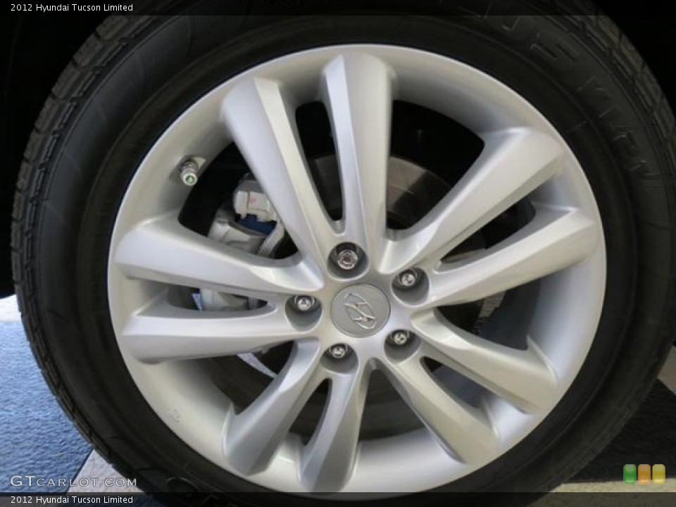 2012 Hyundai Tucson Limited Wheel and Tire Photo #77609305