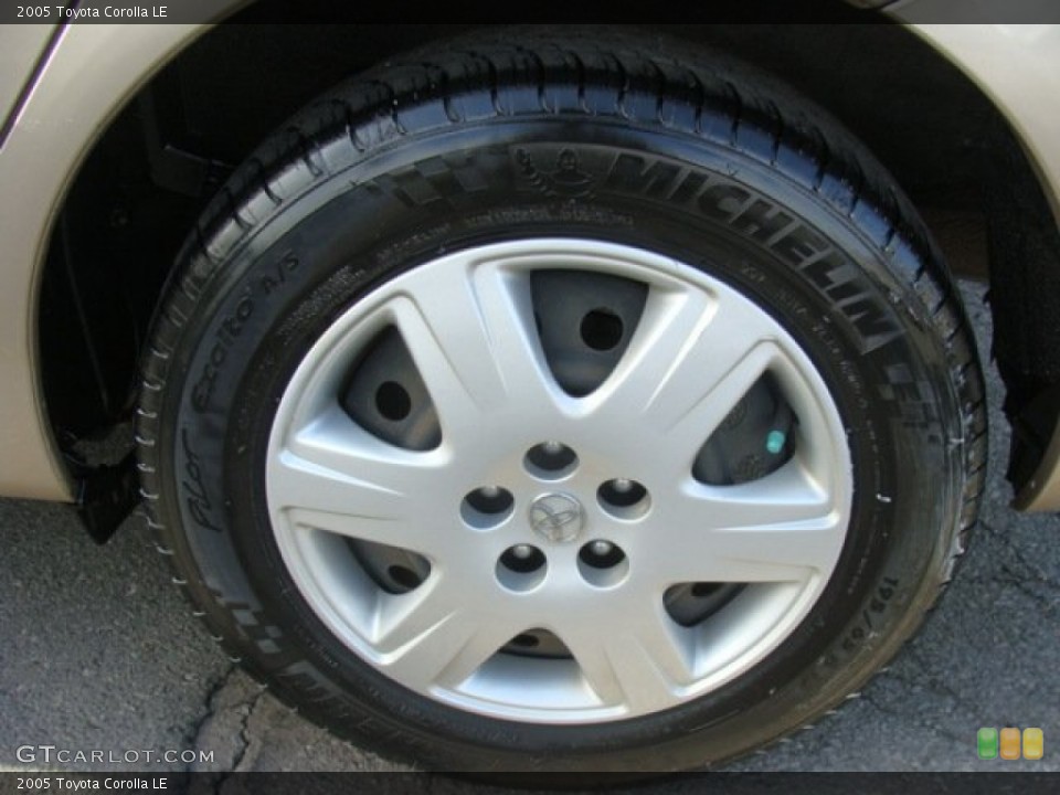 2005 Toyota Corolla LE Wheel and Tire Photo #77609490