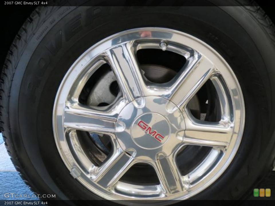 2007 GMC Envoy SLT 4x4 Wheel and Tire Photo #77610219