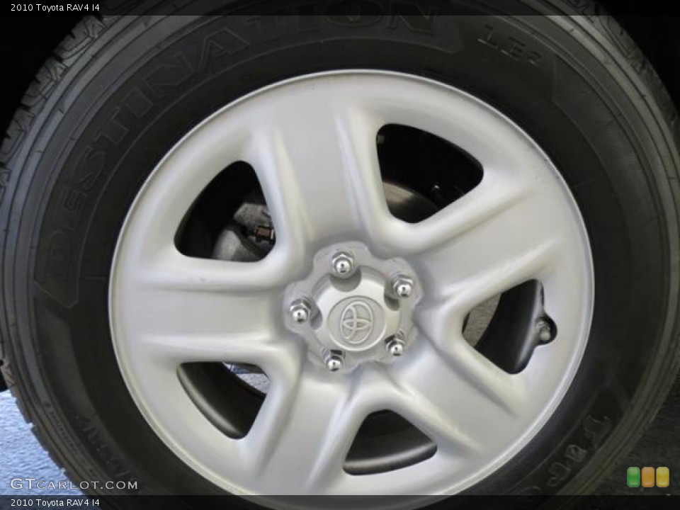 2010 Toyota RAV4 I4 Wheel and Tire Photo #77610585