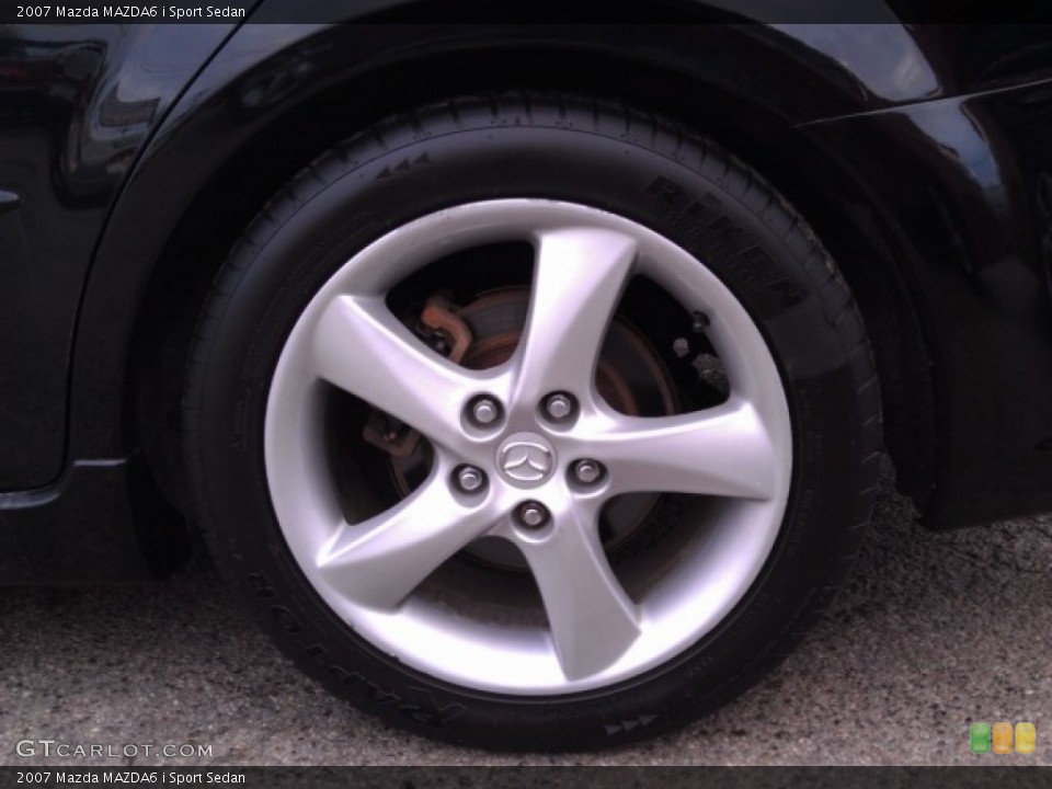 2007 Mazda MAZDA6 i Sport Sedan Wheel and Tire Photo #77614869