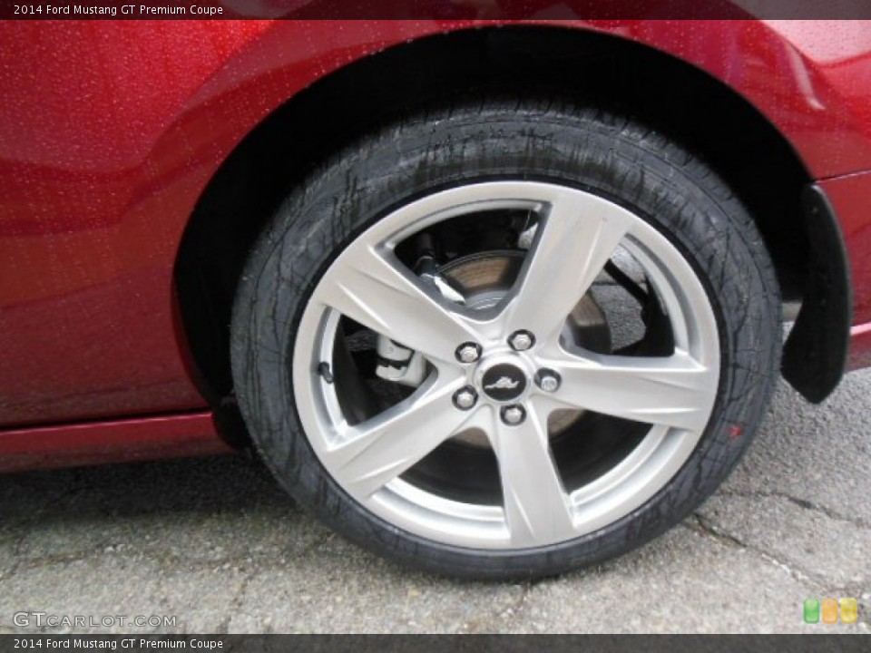 2014 Ford Mustang GT Premium Coupe Wheel and Tire Photo #77616105