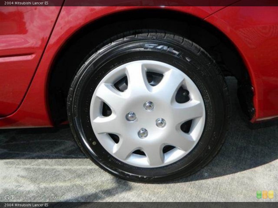 2004 Mitsubishi Lancer ES Wheel and Tire Photo #77619565