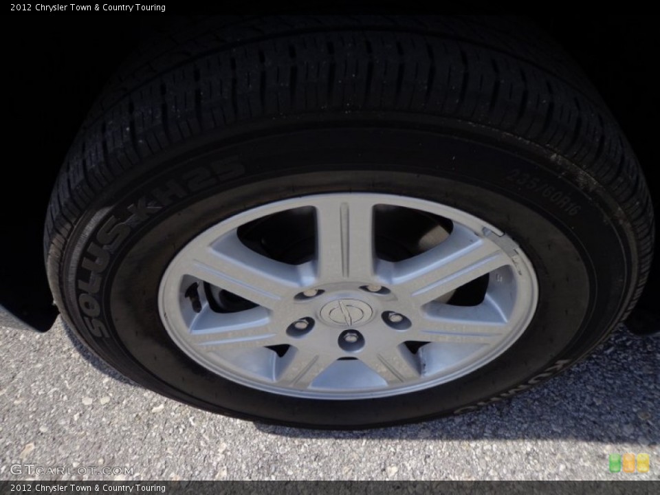 2012 Chrysler Town & Country Touring Wheel and Tire Photo #77626127