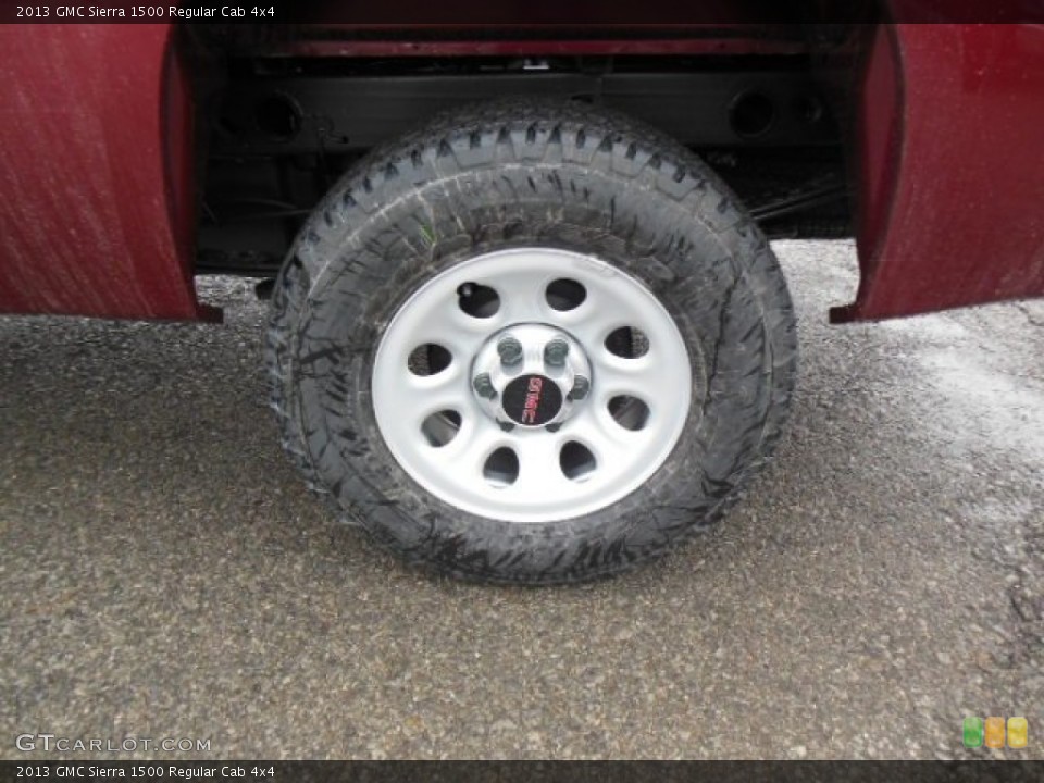 2013 GMC Sierra 1500 Regular Cab 4x4 Wheel and Tire Photo #77628650