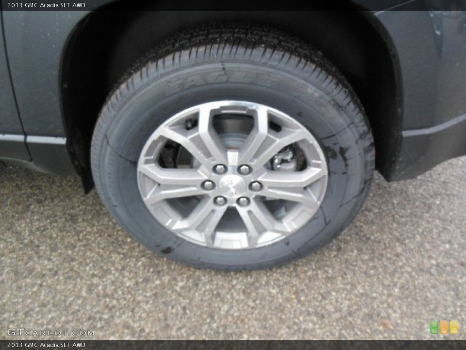 2013 GMC Acadia SLT AWD Wheel and Tire Photo #77629489