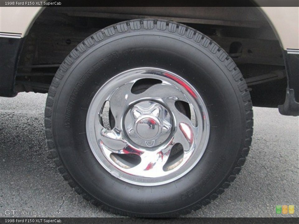 1998 Ford F150 XLT SuperCab Wheel and Tire Photo #77633023