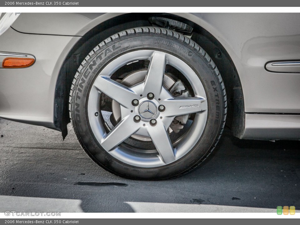 2006 Mercedes-Benz CLK 350 Cabriolet Wheel and Tire Photo #77633353