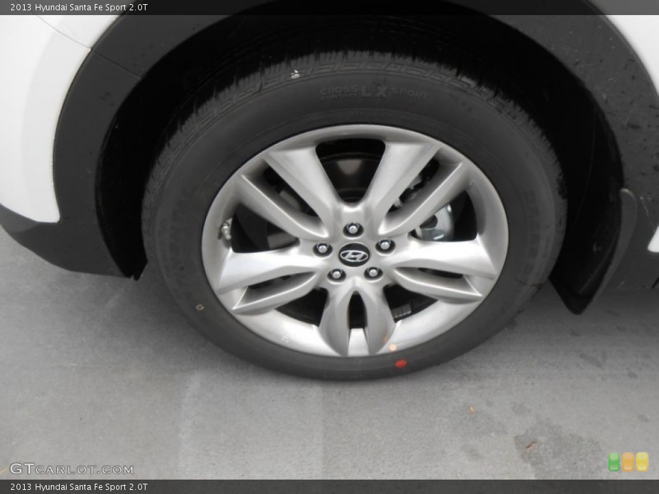2013 Hyundai Santa Fe Sport 2.0T Wheel and Tire Photo #77636724