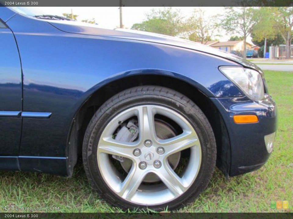 2004 Lexus IS 300 Wheel and Tire Photo #77637321