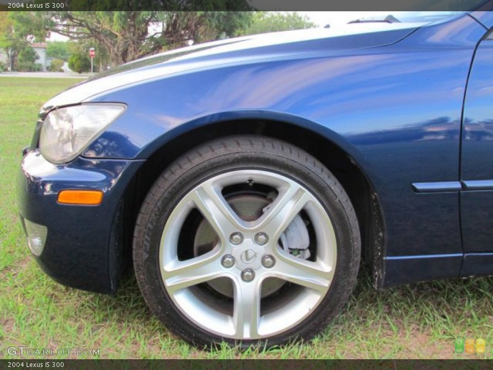 2004 Lexus IS 300 Wheel and Tire Photo #77637348