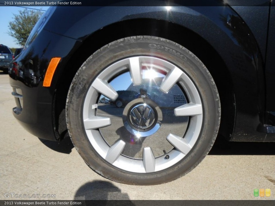 2013 Volkswagen Beetle Turbo Fender Edition Wheel and Tire Photo #77637498