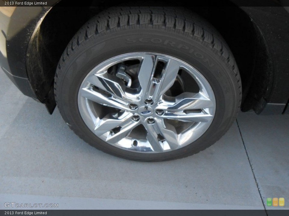 2013 Ford Edge Limited Wheel and Tire Photo #77637669