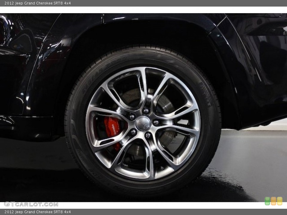 2012 Jeep Grand Cherokee SRT8 4x4 Wheel and Tire Photo #77637815