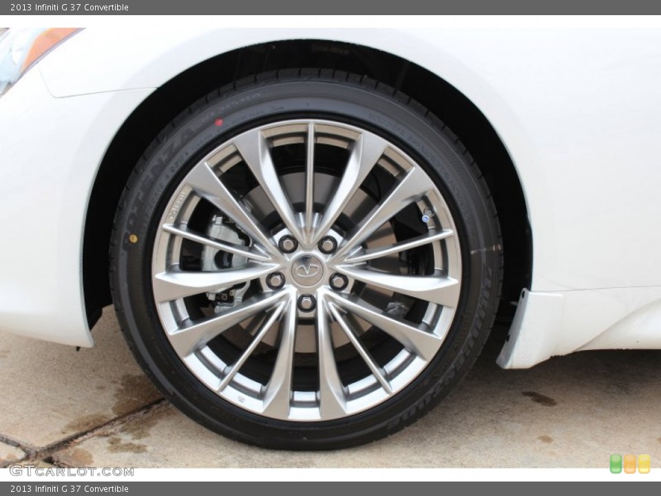 2013 Infiniti G 37 Convertible Wheel and Tire Photo #77645483