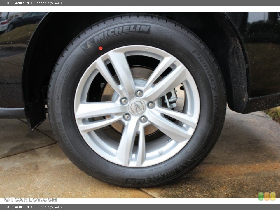 2013 Acura RDX Technology AWD Wheel and Tire Photo #77646057