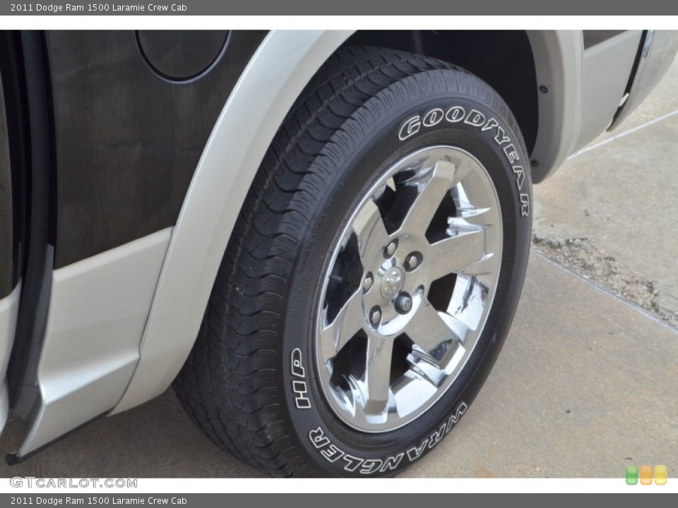 2011 Dodge Ram 1500 Laramie Crew Cab Wheel and Tire Photo #77646246