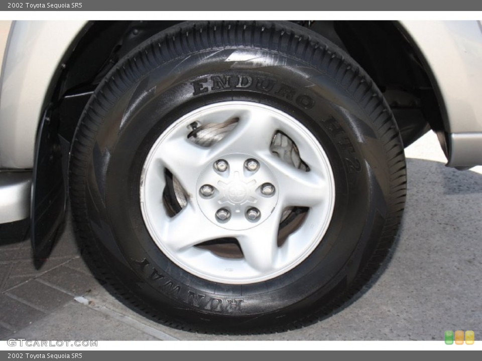 2002 Toyota Sequoia SR5 Wheel and Tire Photo #77646861