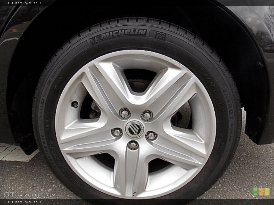 2011 Mercury Milan I4 Wheel and Tire Photo #77647473