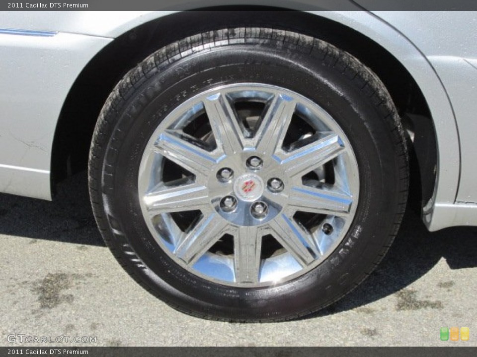 2011 Cadillac DTS Premium Wheel and Tire Photo #77648925