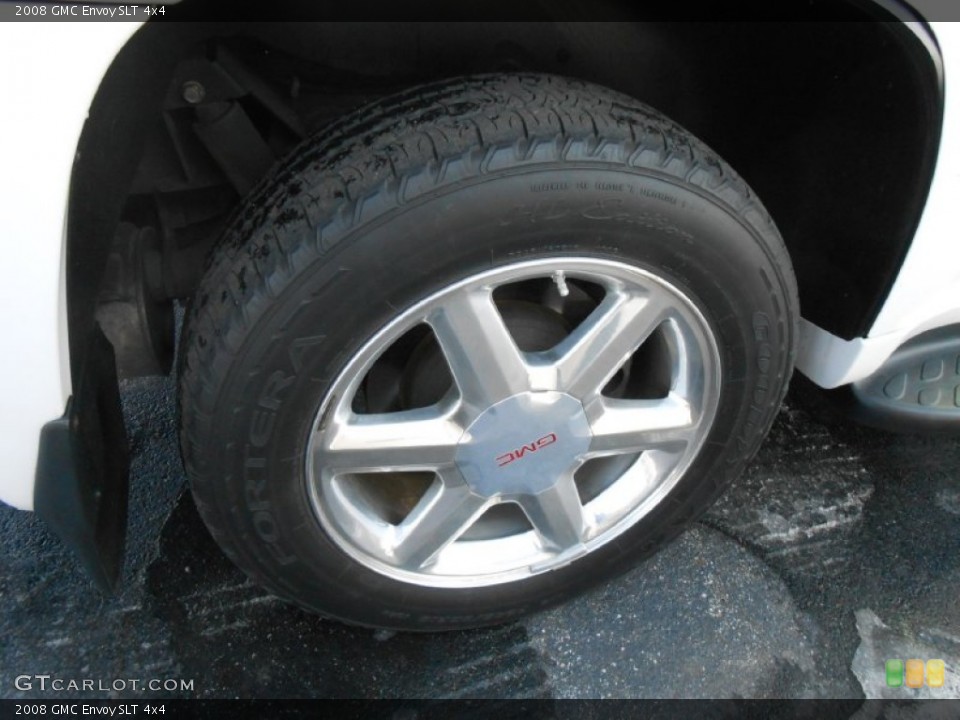 2008 GMC Envoy SLT 4x4 Wheel and Tire Photo #77649564