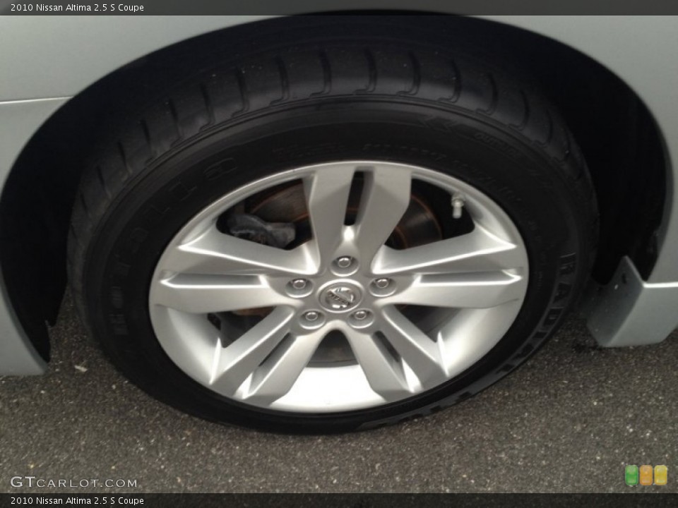 2010 Nissan Altima 2.5 S Coupe Wheel and Tire Photo #77651289