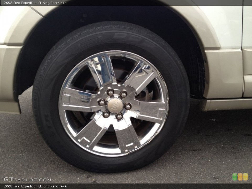 2008 Ford Expedition EL King Ranch 4x4 Wheel and Tire Photo #77651586