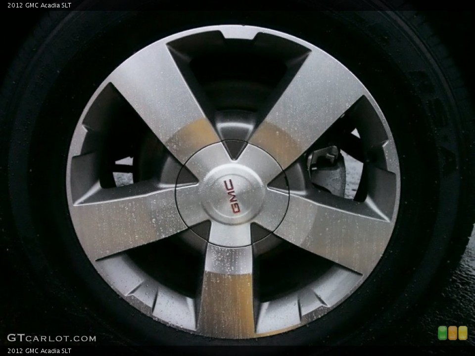 2012 GMC Acadia SLT Wheel and Tire Photo #77652018