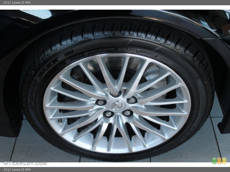 2012 Lexus LS 460 Wheel and Tire Photo #77656656