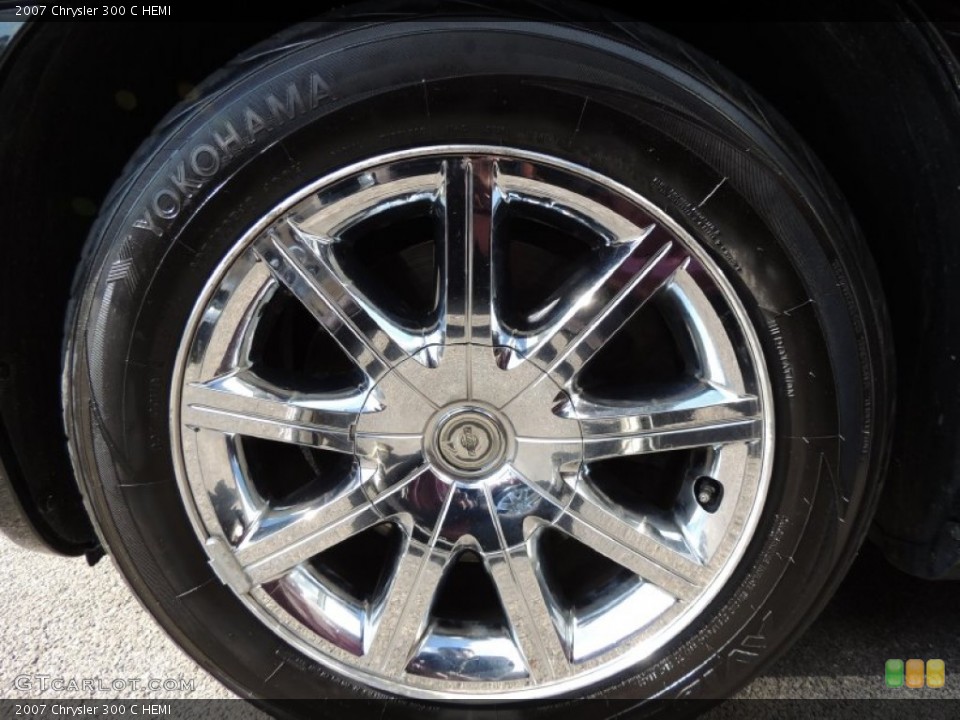 2007 Chrysler 300 C HEMI Wheel and Tire Photo #77659427