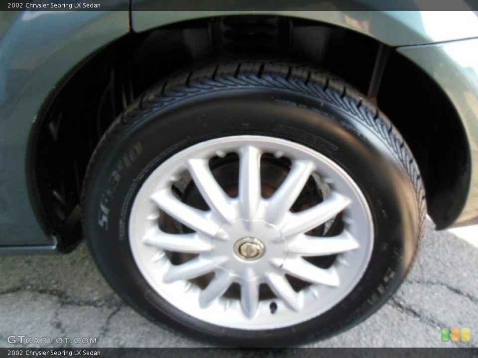 2002 Chrysler Sebring LX Sedan Wheel and Tire Photo #77659784