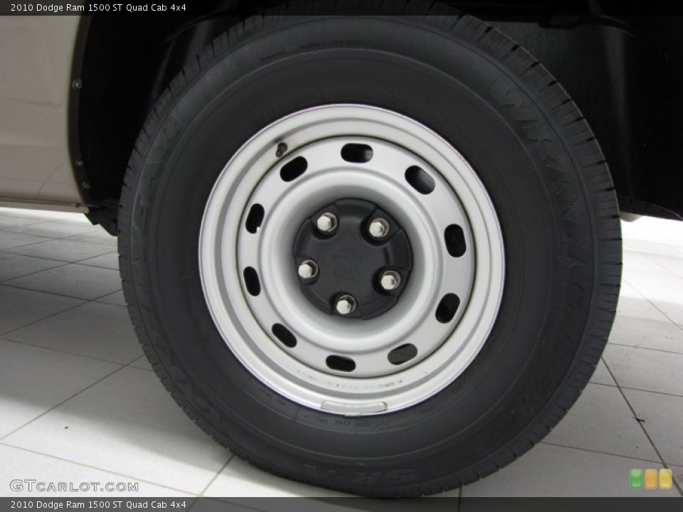 2010 Dodge Ram 1500 ST Quad Cab 4x4 Wheel and Tire Photo #77660322