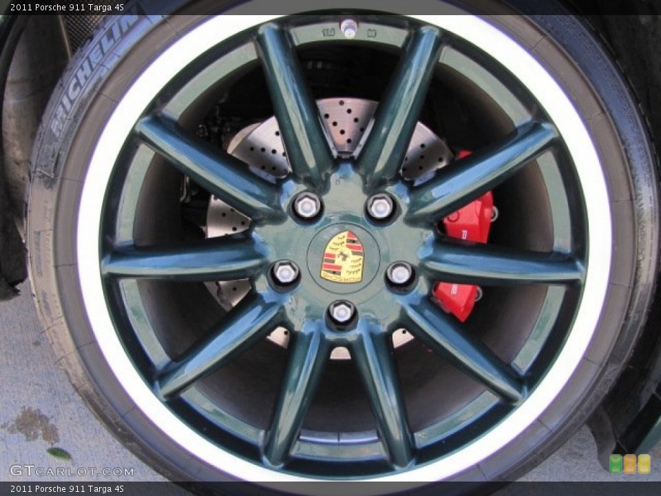 2011 Porsche 911 Targa 4S Wheel and Tire Photo #77660826